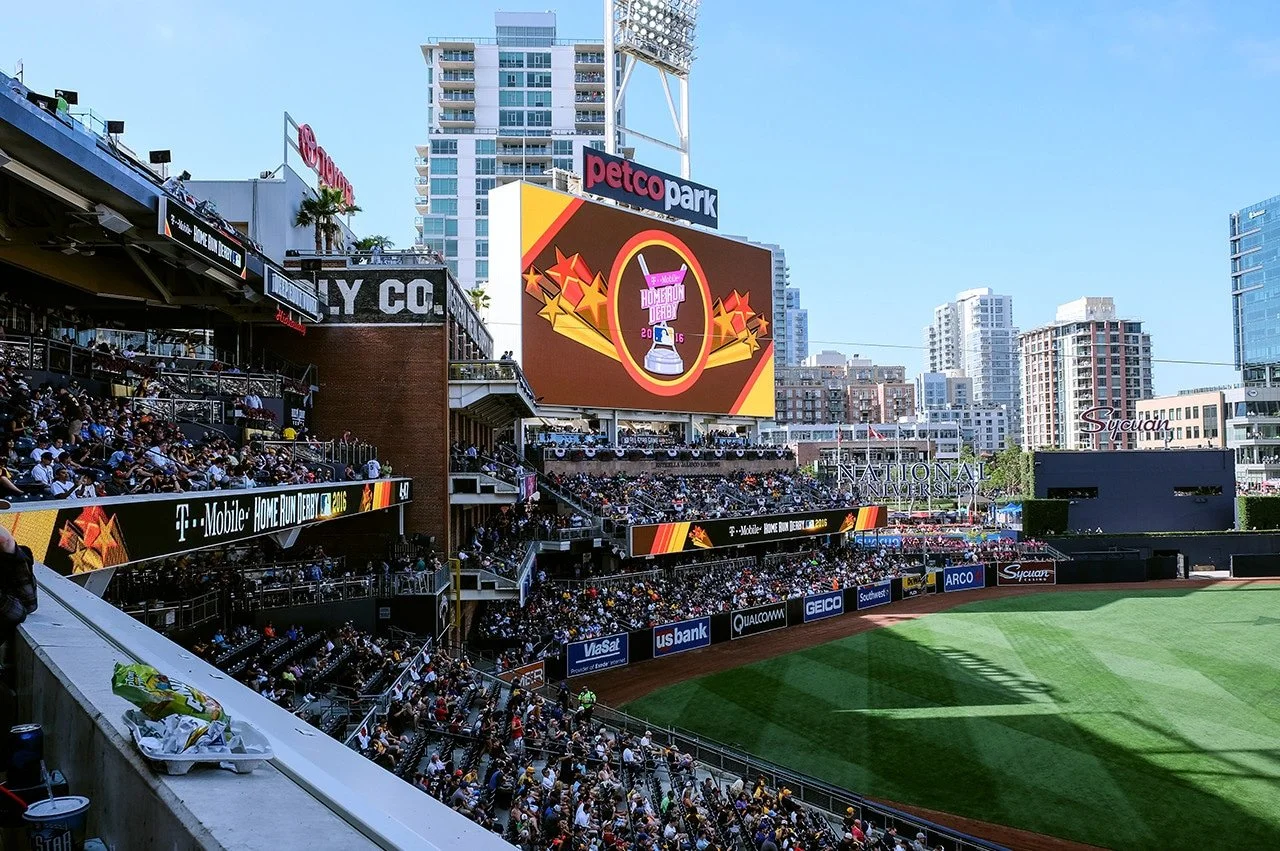 Left field view of Petco Park All Star Game 2016